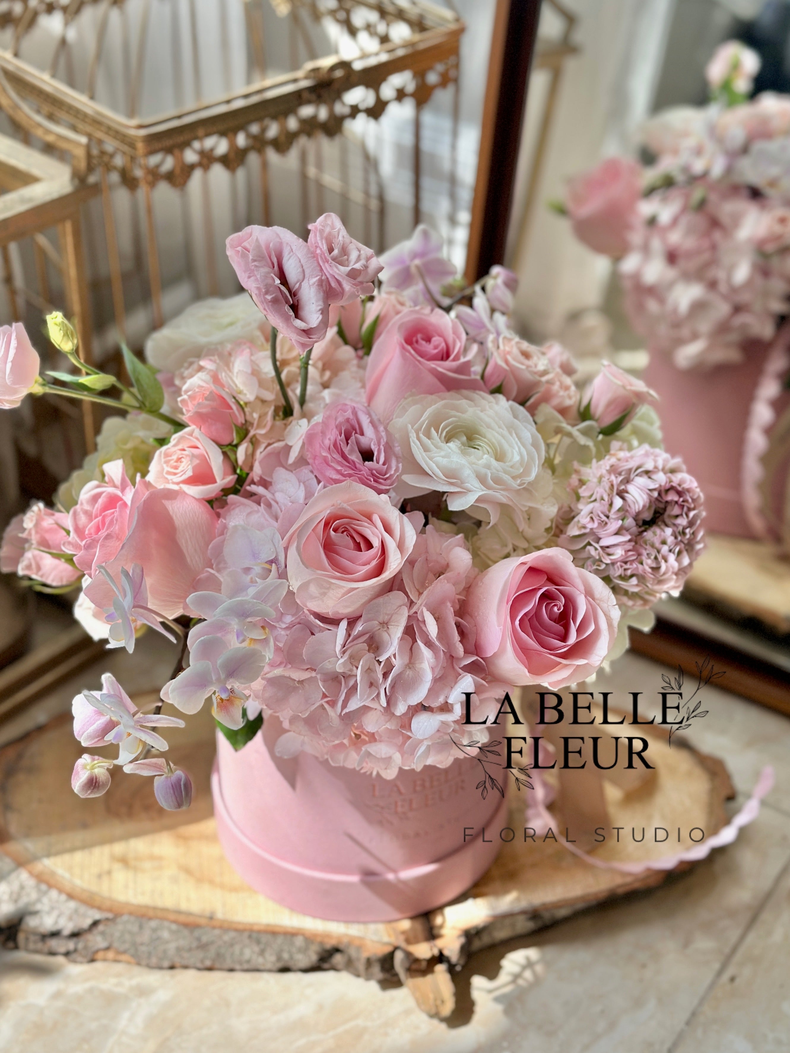 Box Labell's Mother’s Day - Fleur de Romance Flower Box
