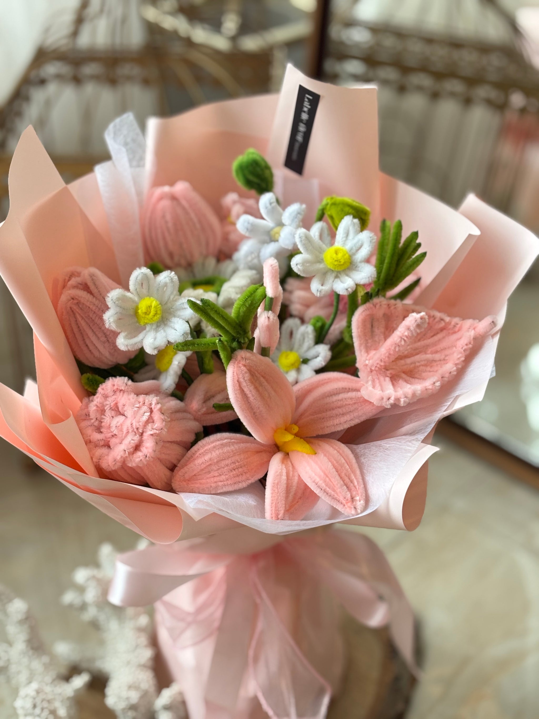 Fuzzy Petal Posy
