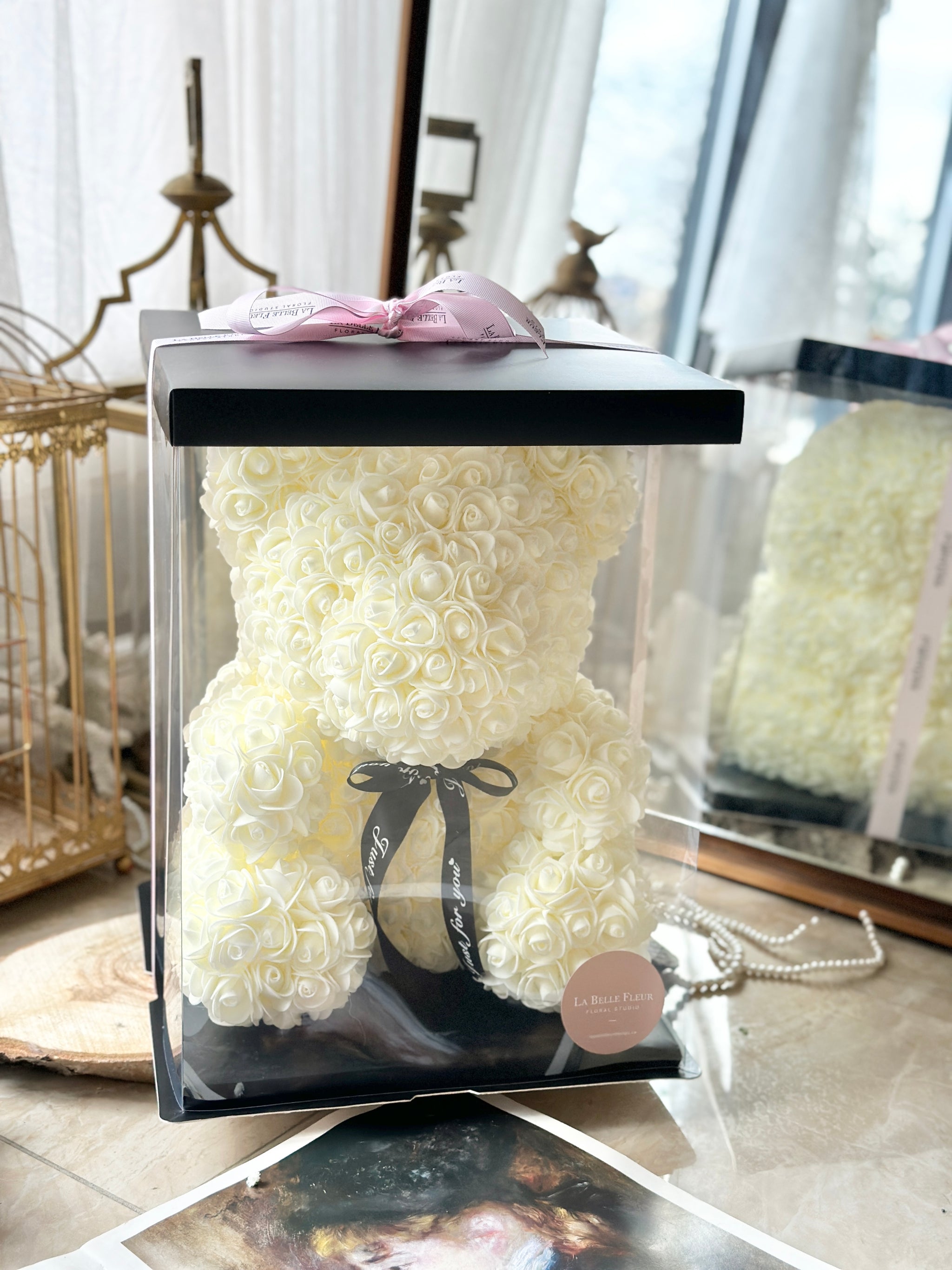 Rose Teddy Bear Large Red