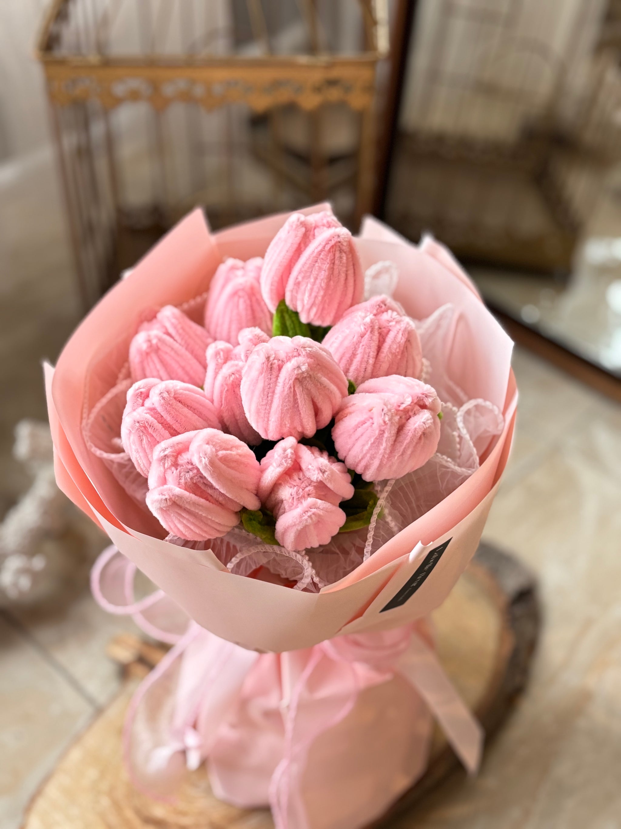Fuzzy Petal Posy