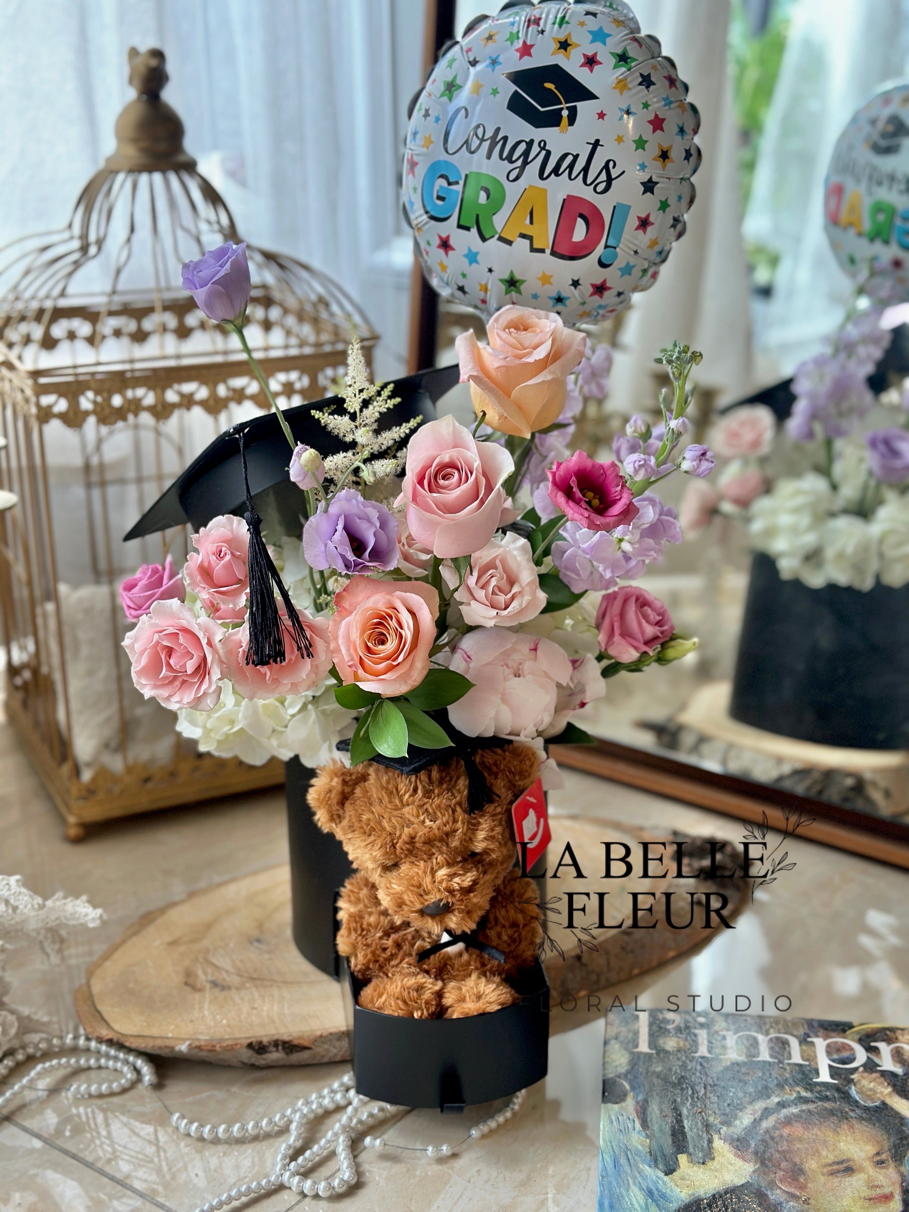 Grad Hat Box Graduation Hat Box