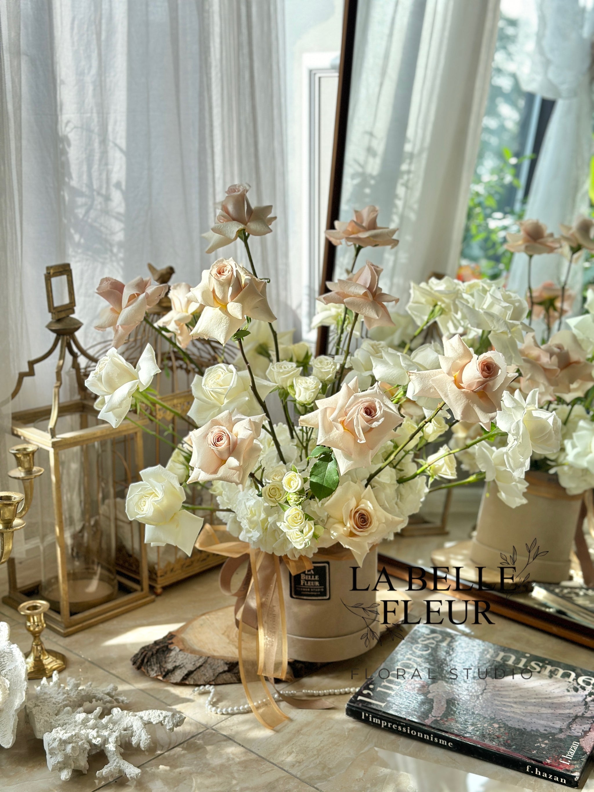 tx8627 Fleur Antique Champagne ゴールド