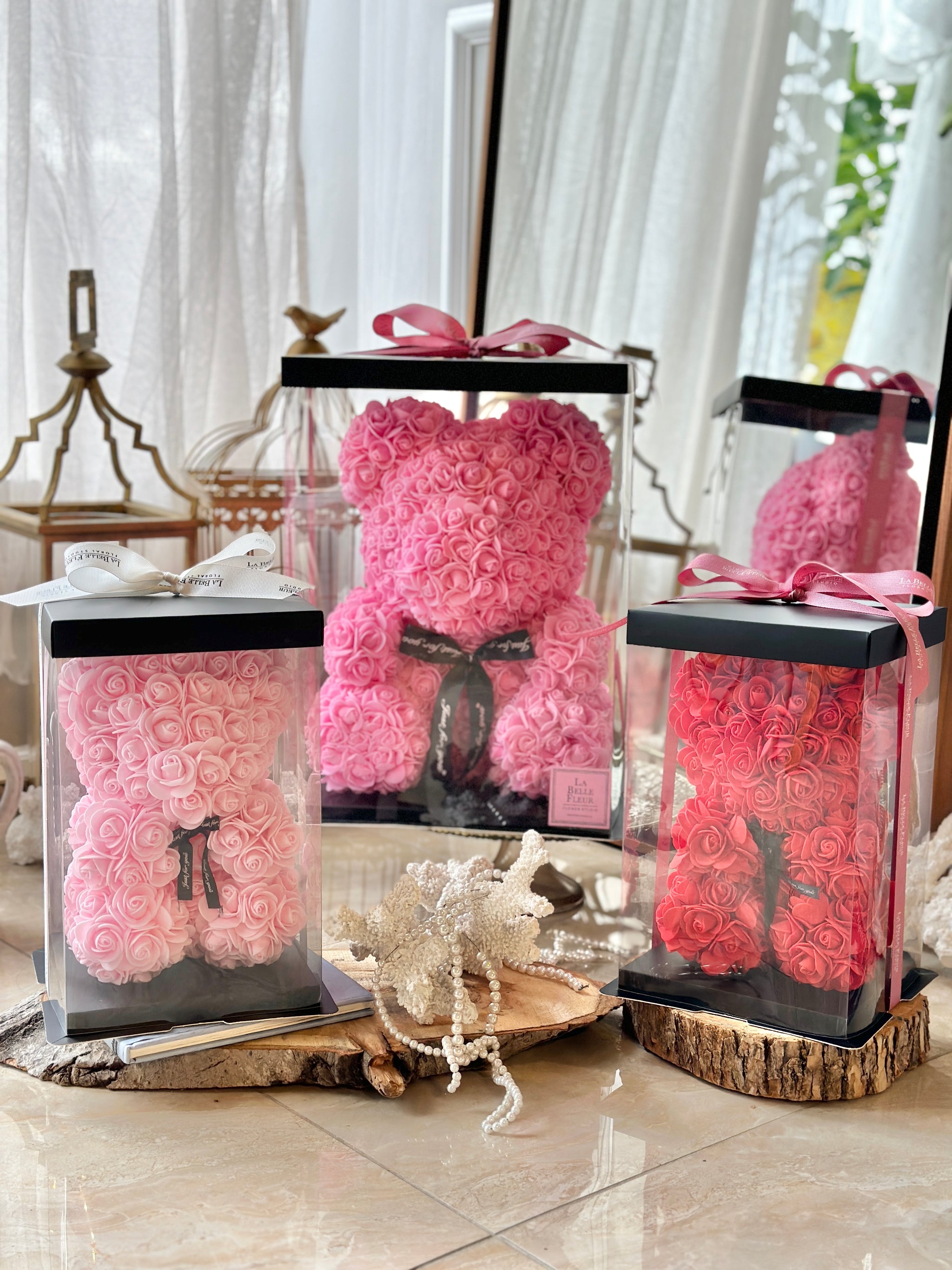 Rose Teddy Bear Large Red - Main Image