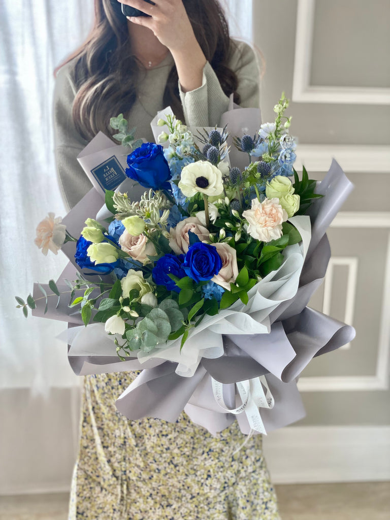 best blue bouquet 