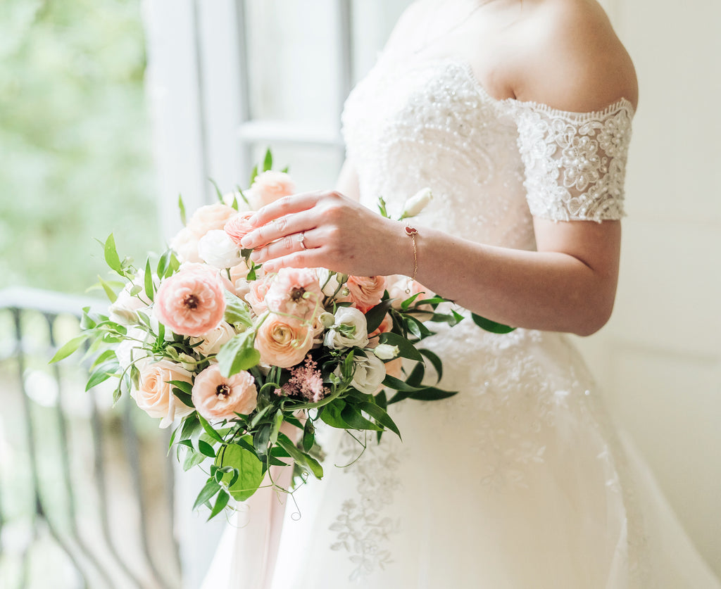 pink Bridal Bouquet