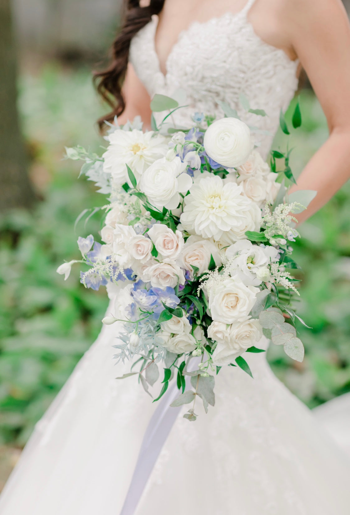 Bridal Bouquet | Silk Roses | La Belle Fleur