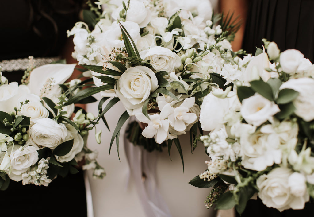 white Bridal Bouquet